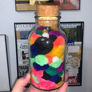Glass Cork Bottle
